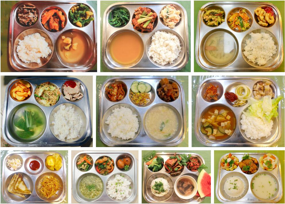学校餐厅菜色